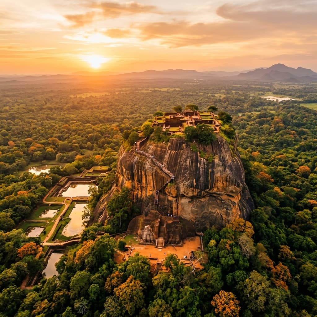 Jungle Pass near Sigiriya Lion Rock